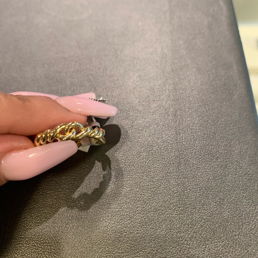 David Yurman Continuance 18k gold ring size 7